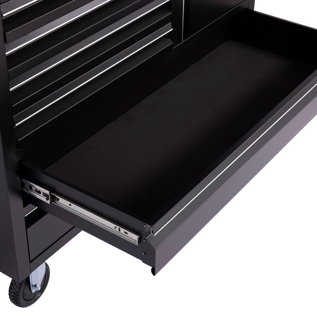 SGS 41in 14 Drawer Tool Chest & Roller Cabinet Combo | Black